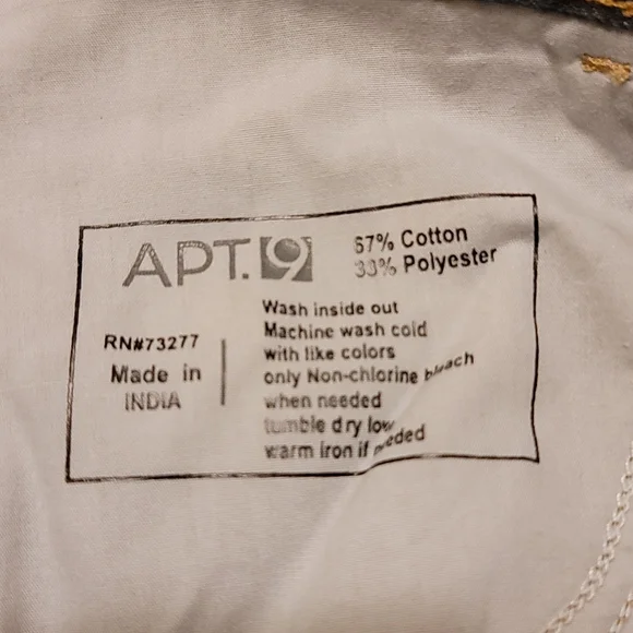 Men's APT 9 Denim Straight Fit Jeans Size 40x34 - Picture 8 of 8